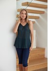 HELINA COTTON CAMI - nu ink